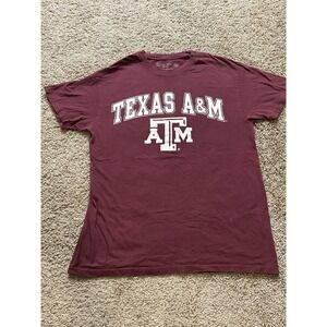 Adult NCAA Texas A&M Aggies Short Sleeve Graphic Shirt - Medium
